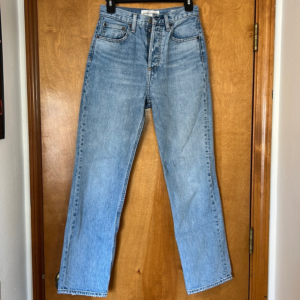 Aritzia denim forum Joni high rise loose jeans